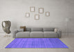 Machine Washable Abstract Purple Contemporary Area Rugs in a Living Room, wshcon2493pur