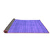 Sideview of Abstract Purple Contemporary Rug, con2493pur