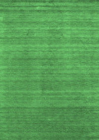 Abstract Emerald Green Contemporary Rug, con2493emgrn