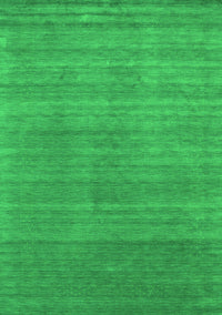 Abstract Green Contemporary Rug, con2493grn