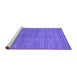 Sideview of Machine Washable Abstract Purple Contemporary Area Rugs, wshcon2493pur