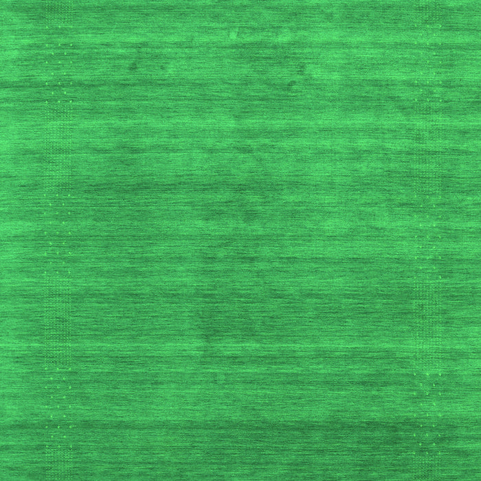 Serging Thickness of Machine Washable Abstract Green Contemporary Area Rugs, wshcon2493grn