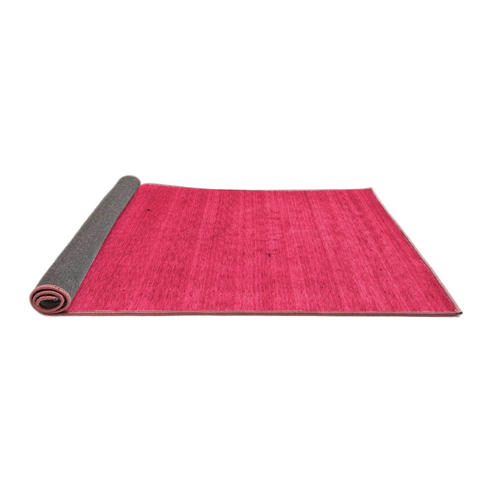 Sideview of Abstract Pink Contemporary Rug, con2494pnk