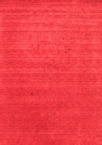 Abstract Red Contemporary Rug, con2494red