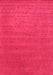 Machine Washable Abstract Pink Contemporary Rug, wshcon2494pnk