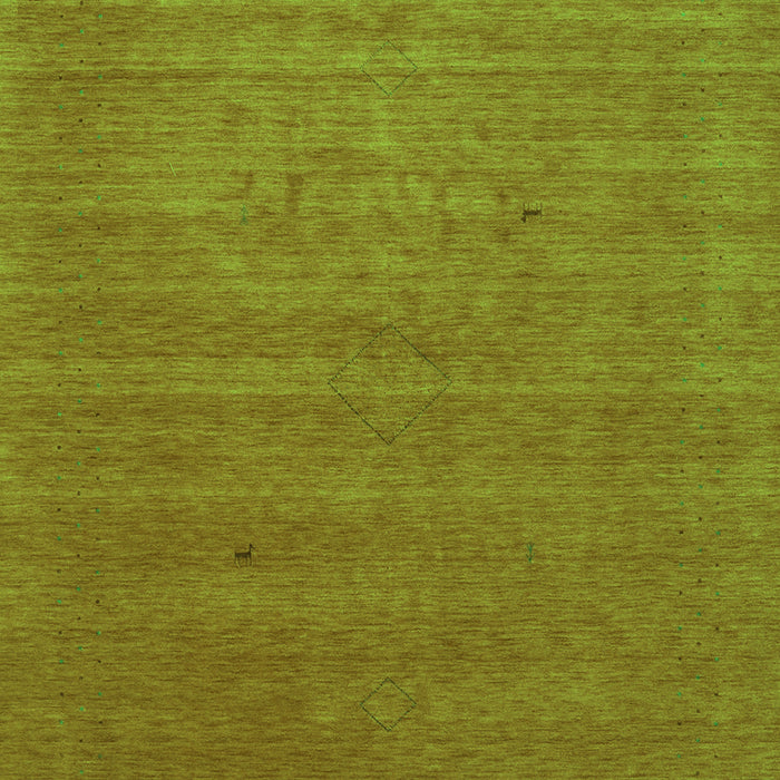 Abstract Green Contemporary Rug, con2494grn