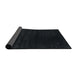 Thickness of Contemporary Gunmetal Green Modern Rug, con2495