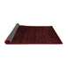 Abstract Red Contemporary Area Rugs