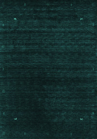 Abstract Turquoise Contemporary Rug, con2495turq