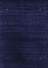 Abstract Blue Contemporary Rug, con2495blu