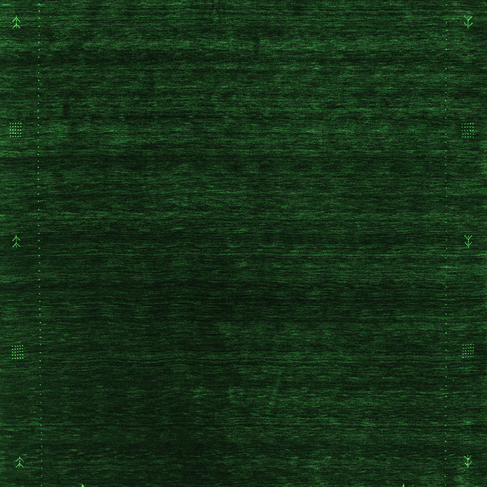 Abstract Green Contemporary Rug, con2495grn