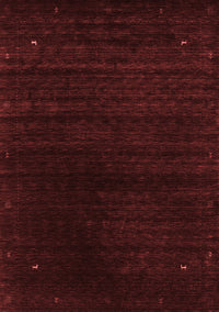 Abstract Red Contemporary Rug, con2495red