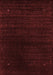 Abstract Red Contemporary Area Rugs