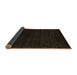 Sideview of Abstract Brown Contemporary Rug, con2495brn