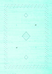 Solid Turquoise Modern Rug, con2496turq