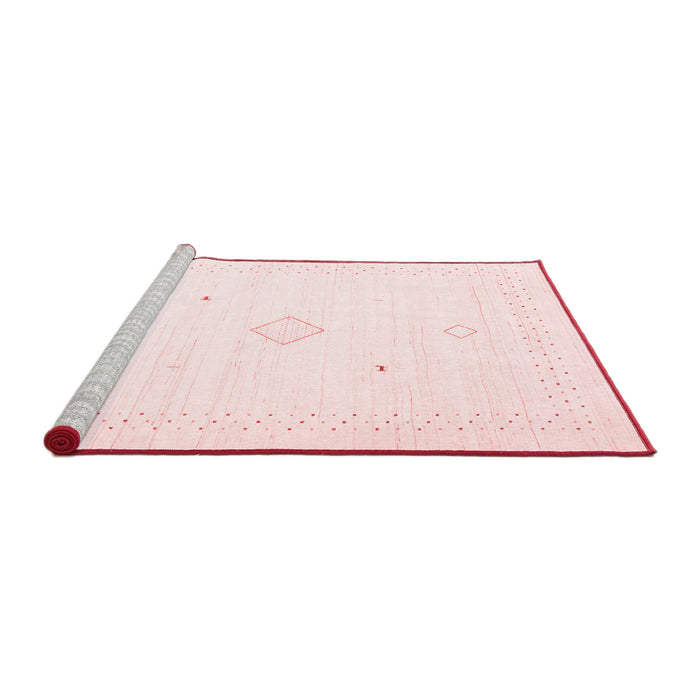 Modern Red Washable Rugs