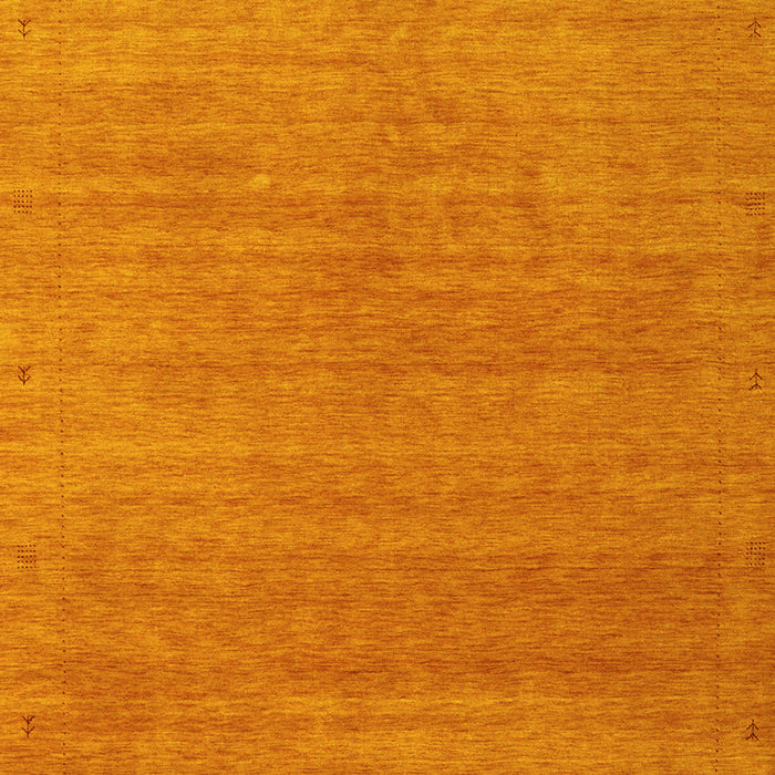 Machine Washable Abstract Yellow Contemporary Rug, wshcon2497yw