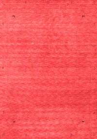 Abstract Red Contemporary Rug, con2497red