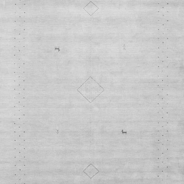 Solid Gray Modern Rug, con2498gry