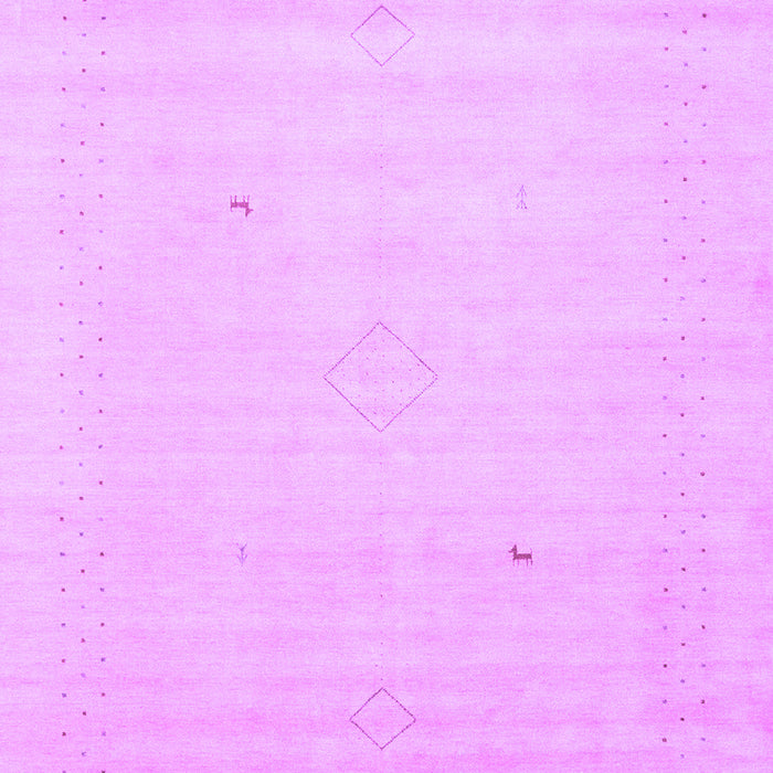 Machine Washable Solid Purple Modern Area Rugs, wshcon2498pur