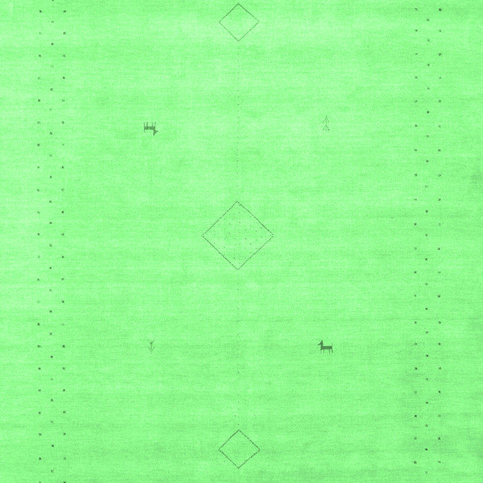 Solid Emerald Green Modern Rug, con2498emgrn