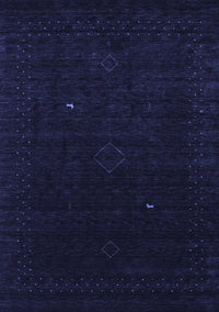 Abstract Blue Contemporary Rug, con2499blu