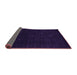 Sideview of Abstract Purple Contemporary Rug, con2499pur