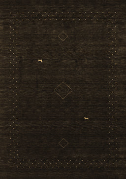 Abstract Brown Contemporary Rug, con2499brn