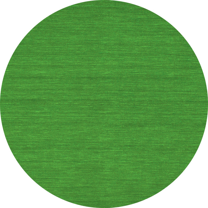 Square Abstract Green Contemporary Rug, con249grn