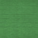 Square Abstract Emerald Green Contemporary Rug, con249emgrn