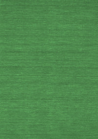 Abstract Emerald Green Contemporary Rug, con249emgrn