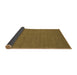 Sideview of Abstract Brown Contemporary Rug, con249brn