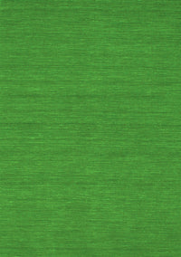 Abstract Green Contemporary Rug, con249grn