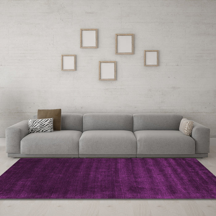 Machine Washable Abstract Pink Contemporary Rug in a Living Room, wshcon24pnk