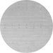 Machine Washable Solid Gray Modern Rug, wshcon2500gry