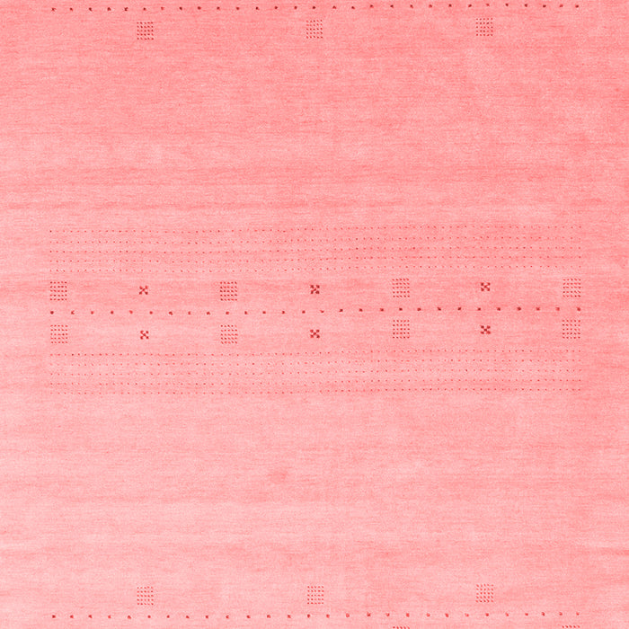 Machine Washable Solid Red Modern Rug, wshcon2500red