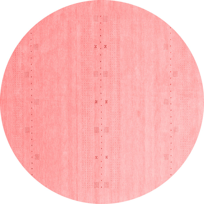 Solid Red Modern Rug, con2500red