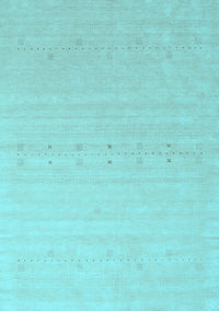 Solid Light Blue Modern Rug, con2500lblu