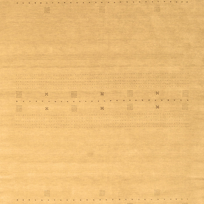 Machine Washable Solid Brown Modern Rug, wshcon2500brn