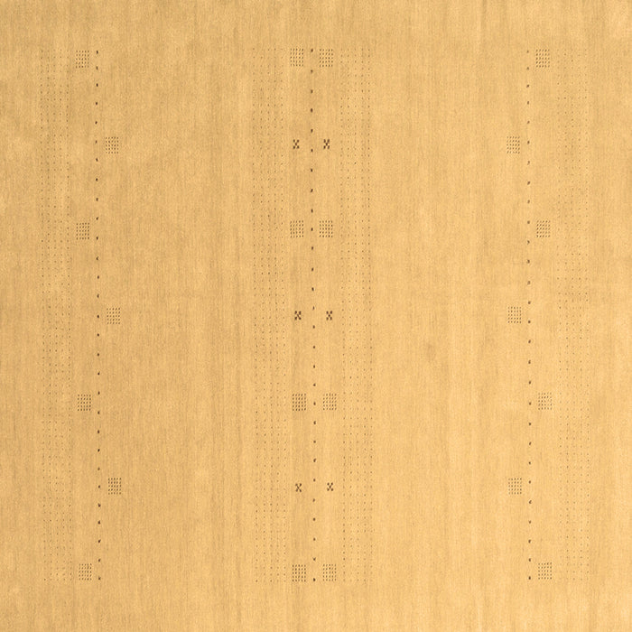 Square Machine Washable Solid Brown Modern Rug, wshcon2500brn