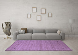 Machine Washable Abstract Blue Contemporary Rug in a Living Room, wshcon2501blu