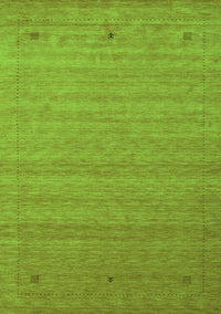 Abstract Green Contemporary Rug, con2501grn