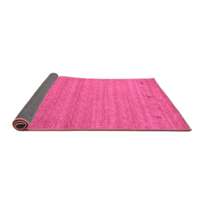 Sideview of Abstract Purple Contemporary Rug, con2501pur