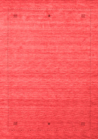 Abstract Red Contemporary Rug, con2501red