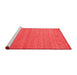 Contemporary Red Washable Rugs