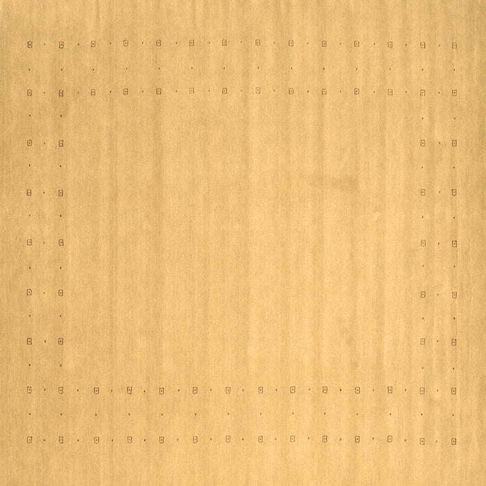 Square Machine Washable Solid Brown Modern Rug, wshcon2502brn