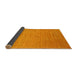 Thickness of Contemporary Dark Orange Modern Rug, con2503