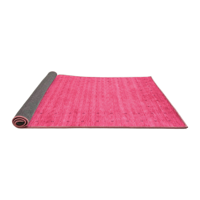 Sideview of Abstract Pink Contemporary Rug, con2503pnk