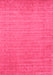 Machine Washable Abstract Pink Contemporary Rug, wshcon2503pnk