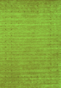 Abstract Green Contemporary Rug, con2503grn